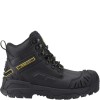 Amblers AS614C  Black Waterproof Womens Safety Boots Metal Free